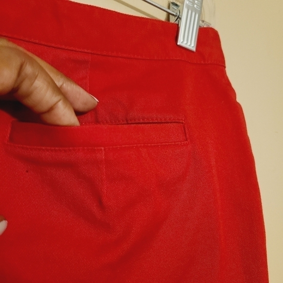 Duckhead | Women's Red Cropped Athleisure Capri Pants (Size 12) - Picture 8 of 10